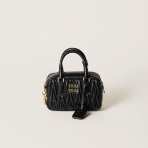 Arcadie Matelassé nappa leather bag